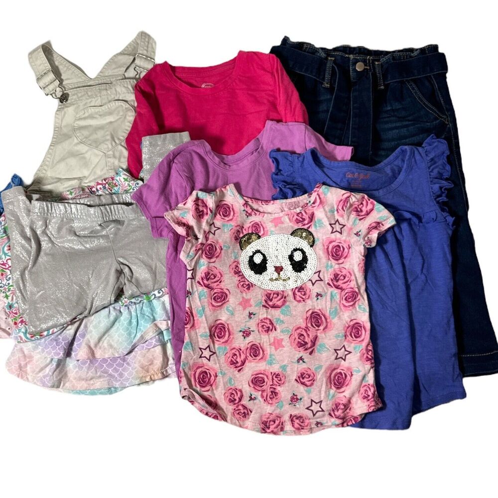 Summer Mixed Bundle Pants Shorts Tees Bib Skirt